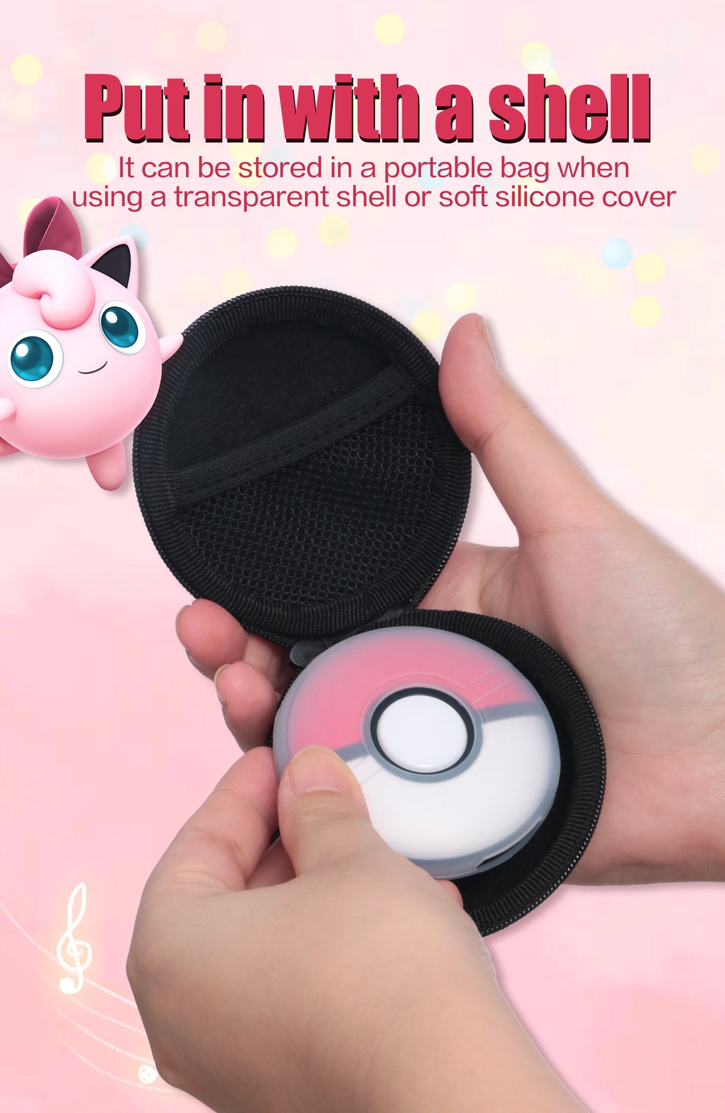 pokemon go plus+ travel case