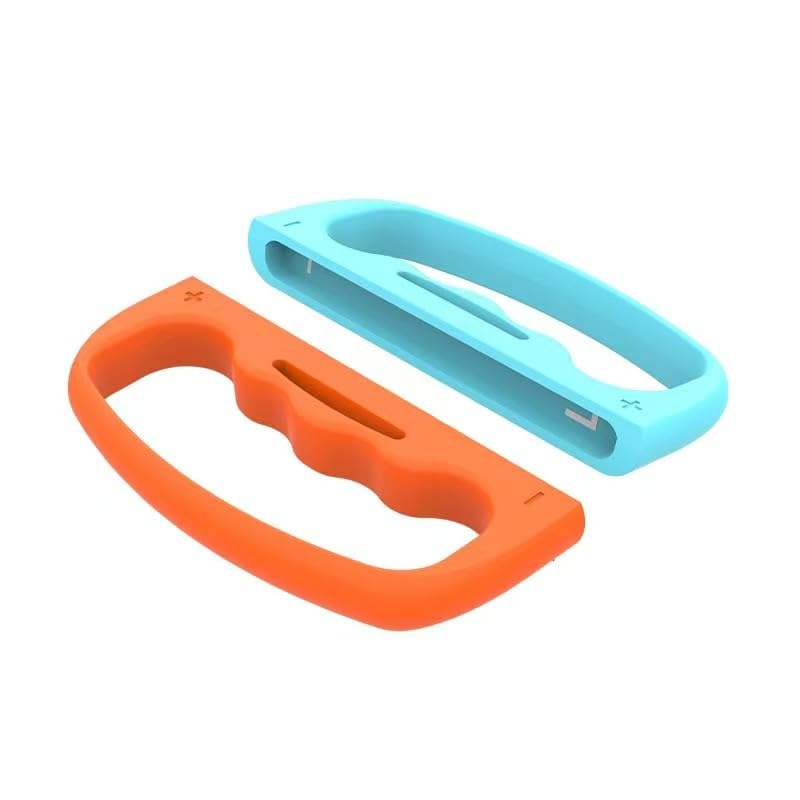 ECHZOVE Switch 2 Boxing Grips for Fighting Games–Ergonomic Handle for Better Control & Comfort, Perfect for Switch 2 Boxing Games, Must-Have Switch 2 Accessories for ARMS & More, Secure Fit for Joy-Con Controllers(Blue)