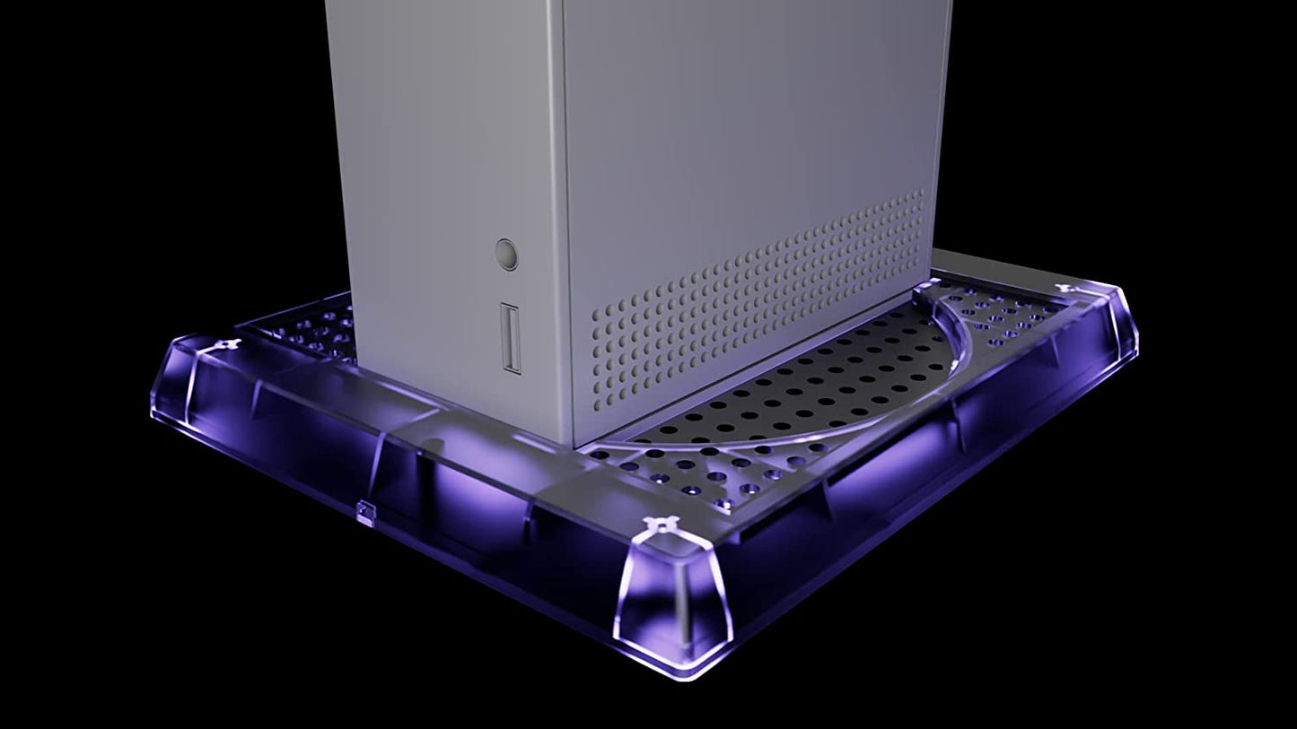 Xbox Series X Led Stand, Xbox Series X LED Lights, LED Lights Stand Compatible with Xbox Series S