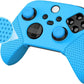 ECHZOVE Xbox Series X/S Controller Silicone Cover Case, Rubber Skin for Xbox Series X/S Controller with Thumb Grips - Blue
