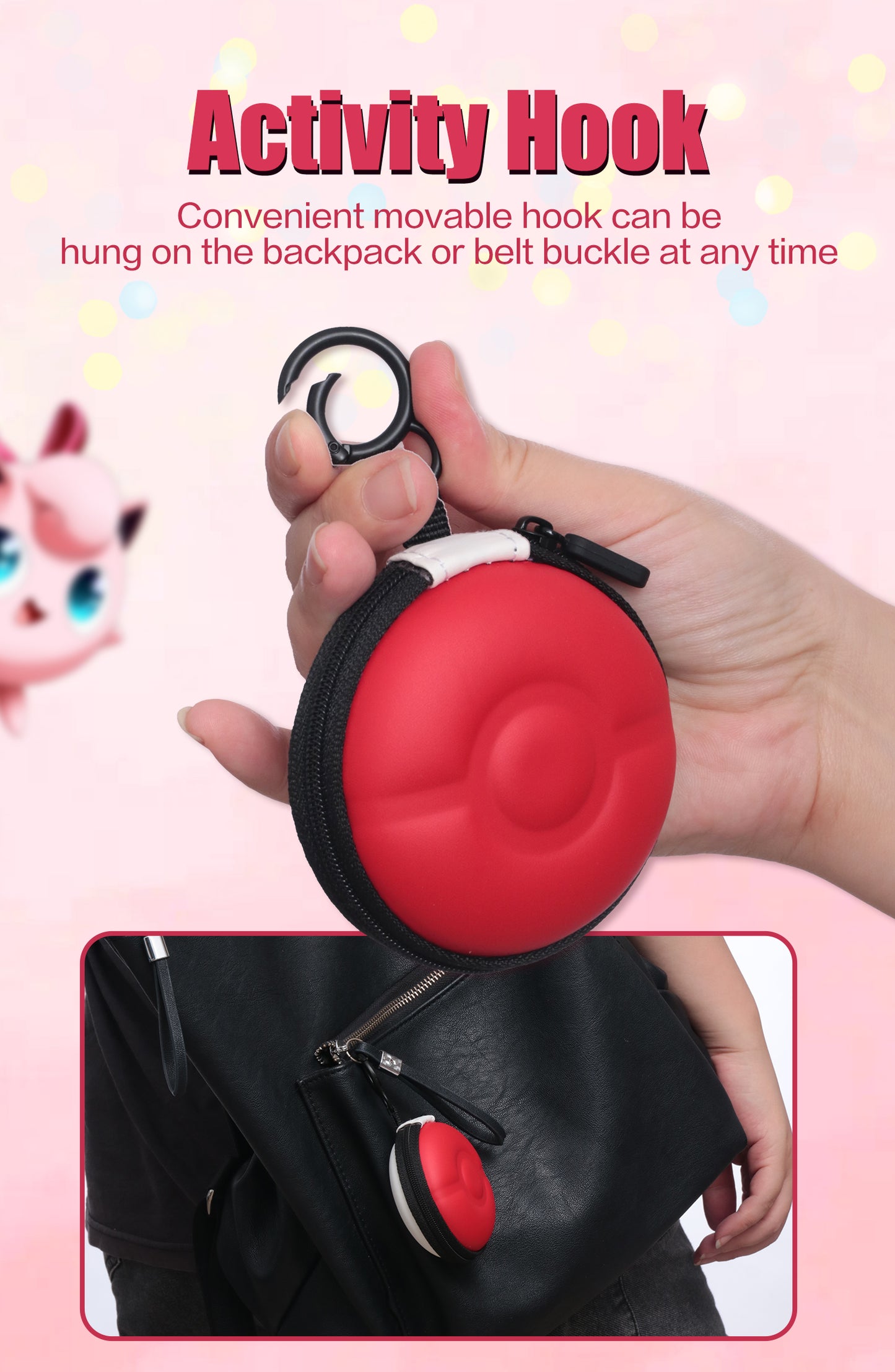 pokemon go plus+ carry case