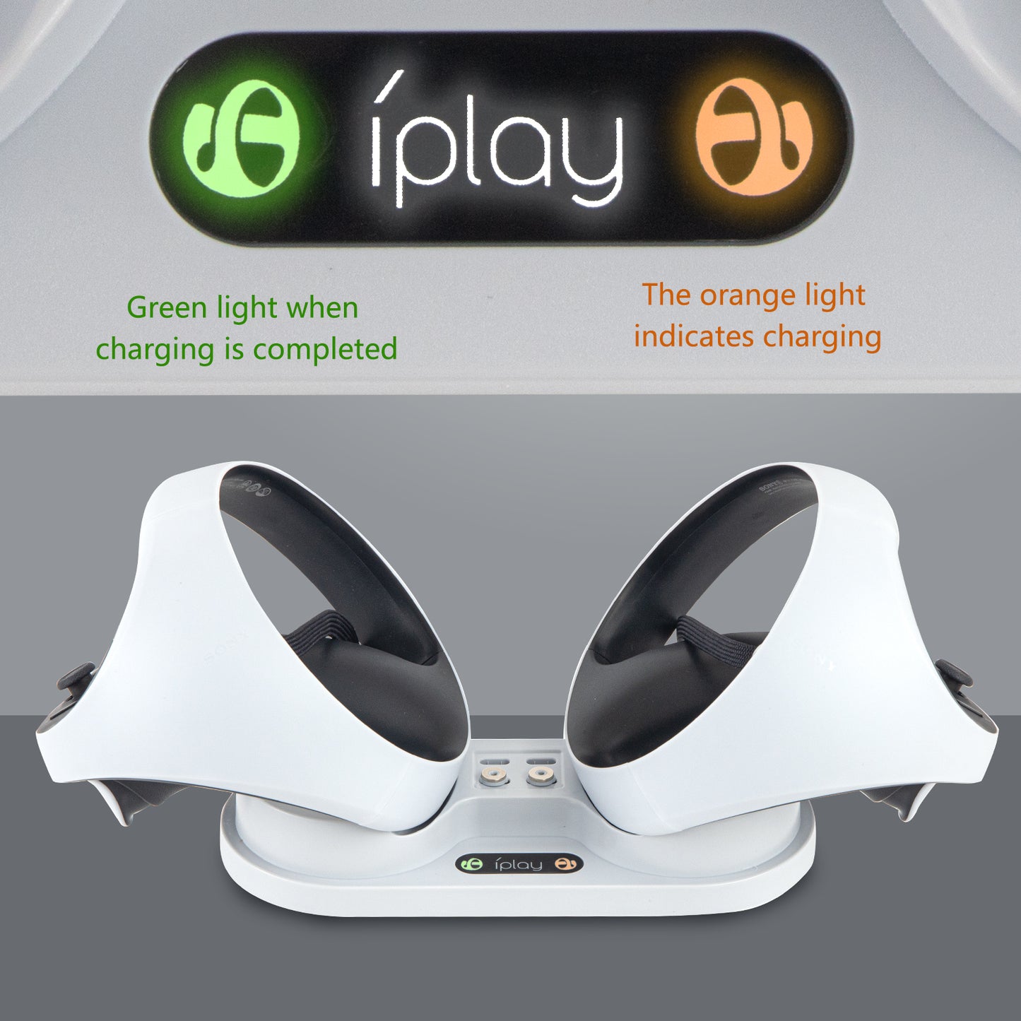 ps vr2 controller charger with led light