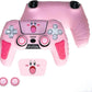 PS5 Controller Skin Pink - PS5 Controller Silicone Case with Anti-Slip Grip, Durable PS5 Controller Protective Case, Stylish PS5 Controller Cover, Ergonomic Design, PS5 Controller Accessories