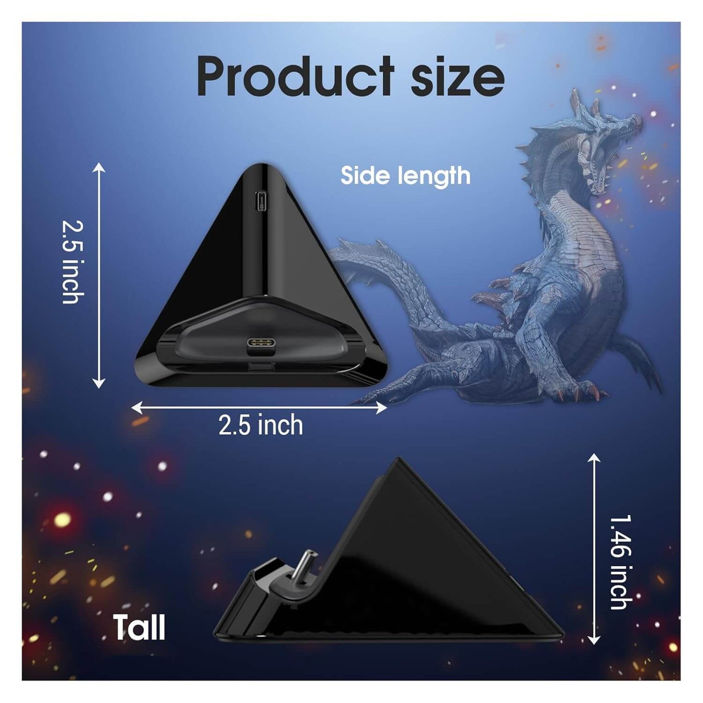 charger dock for nintendo switch 2