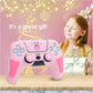 PS5 Controller Skin Pink - PS5 Controller Silicone Case with Anti-Slip Grip, Durable PS5 Controller Protective Case, Stylish PS5 Controller Cover, Ergonomic Design, PS5 Controller Accessories