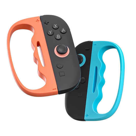 ECHZOVE Switch 2 Boxing Grips for Fighting Games–Ergonomic Handle for Better Control & Comfort, Perfect for Switch 2 Boxing Games, Must-Have Switch 2 Accessories for ARMS & More, Secure Fit for Joy-Con Controllers(Blue)