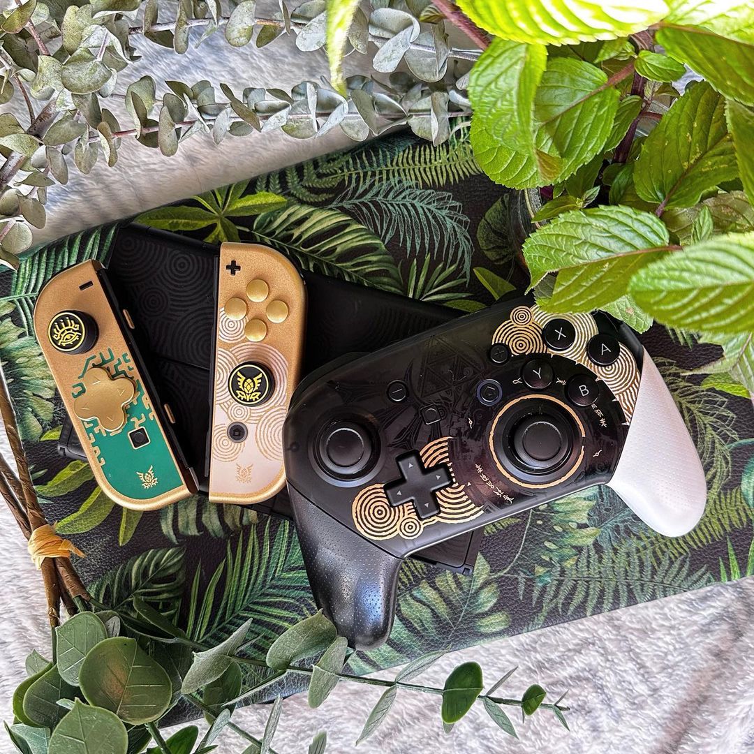 nintendo switch oled dpad caps