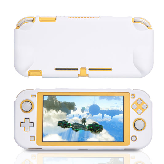 nintendo switch lite grip case white