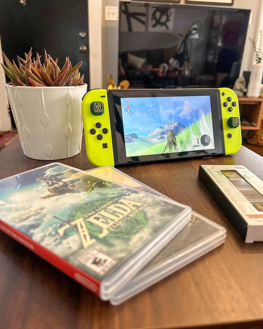 nintendo switch thumb grips zelda