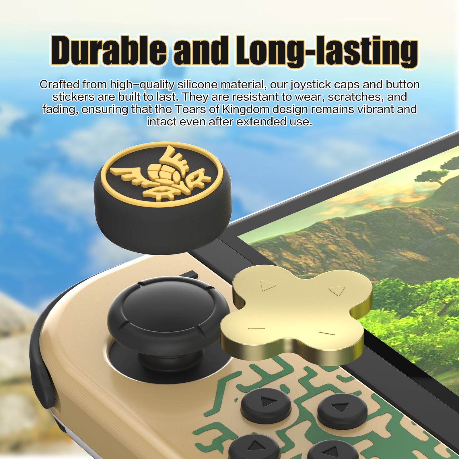 nintendo switch thumb grips zelda