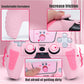PS5 Controller Skin Pink - PS5 Controller Silicone Case with Anti-Slip Grip, Durable PS5 Controller Protective Case, Stylish PS5 Controller Cover, Ergonomic Design, PS5 Controller Accessories