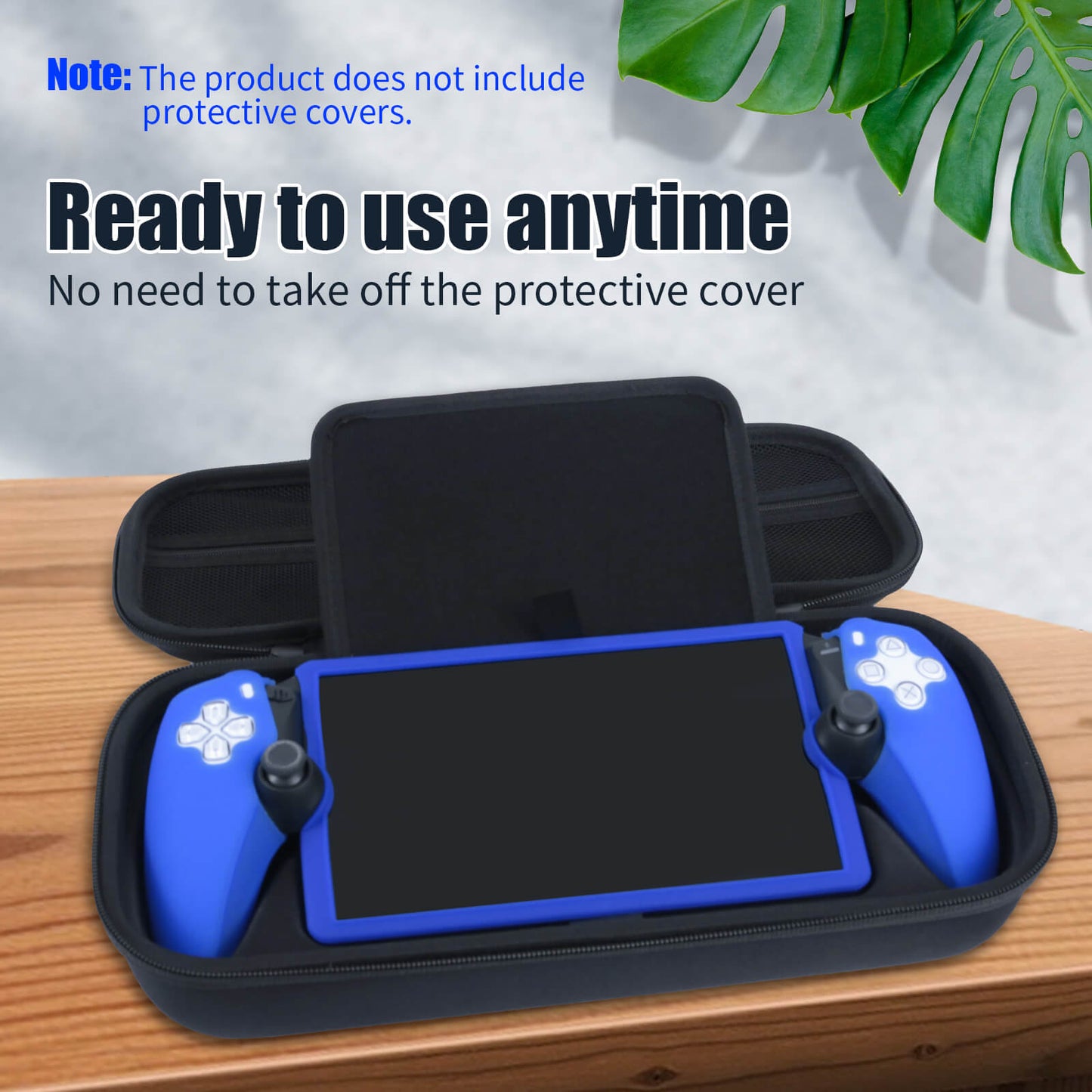 PlayStation Portal Remote Player Carrying Case, PS5 Portal Hard Carrying Case - Black