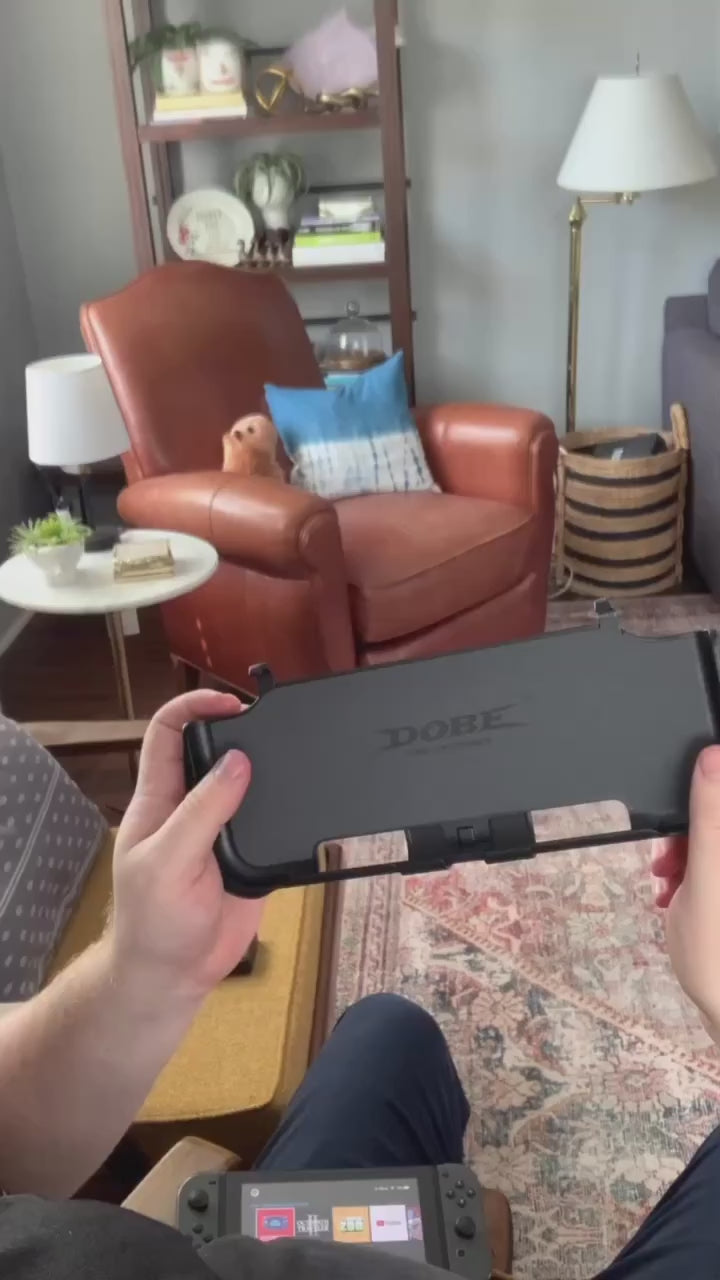 nintendo switch oled grip with game slots