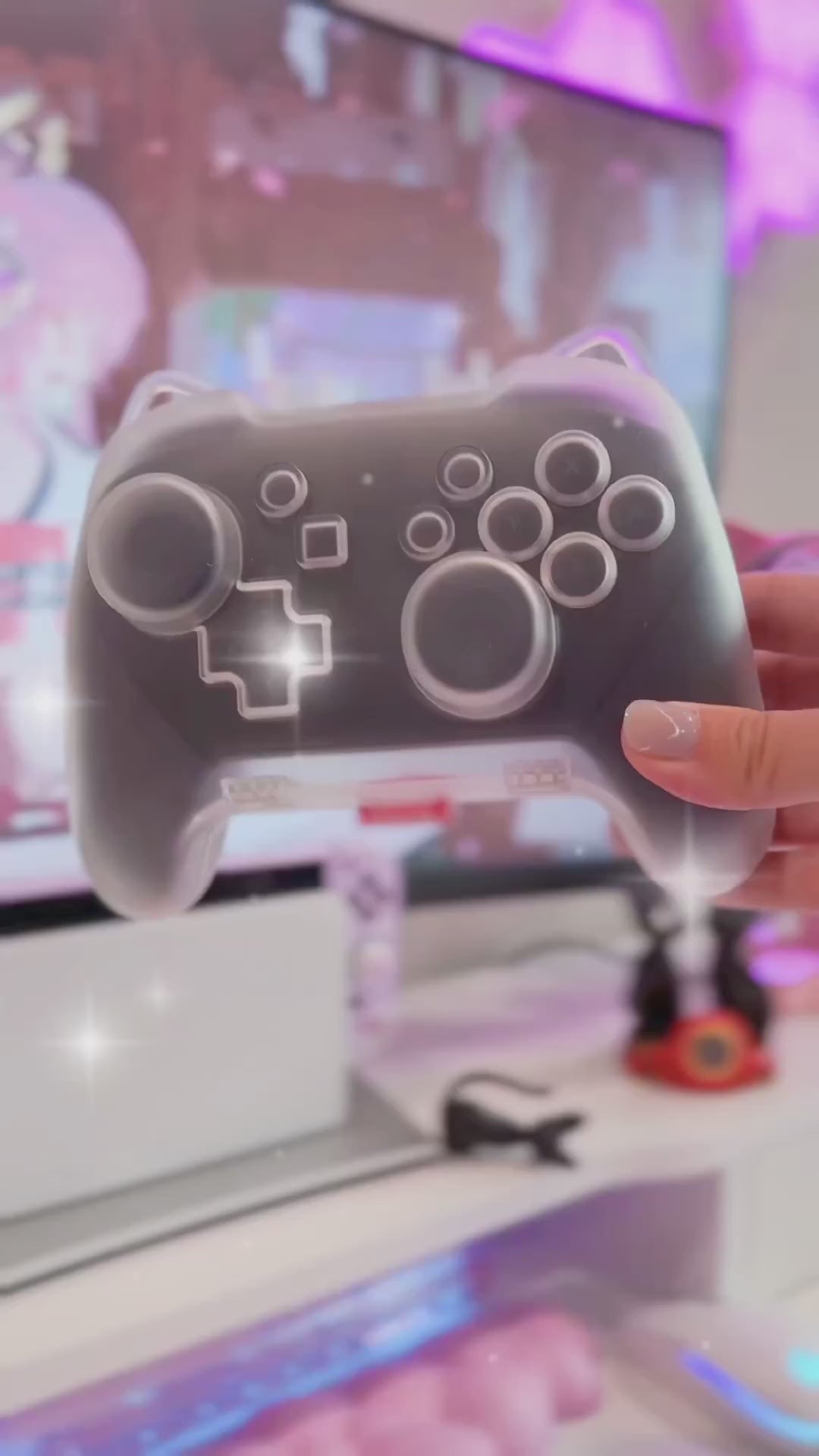 nintendo switch pro controller hard shell case