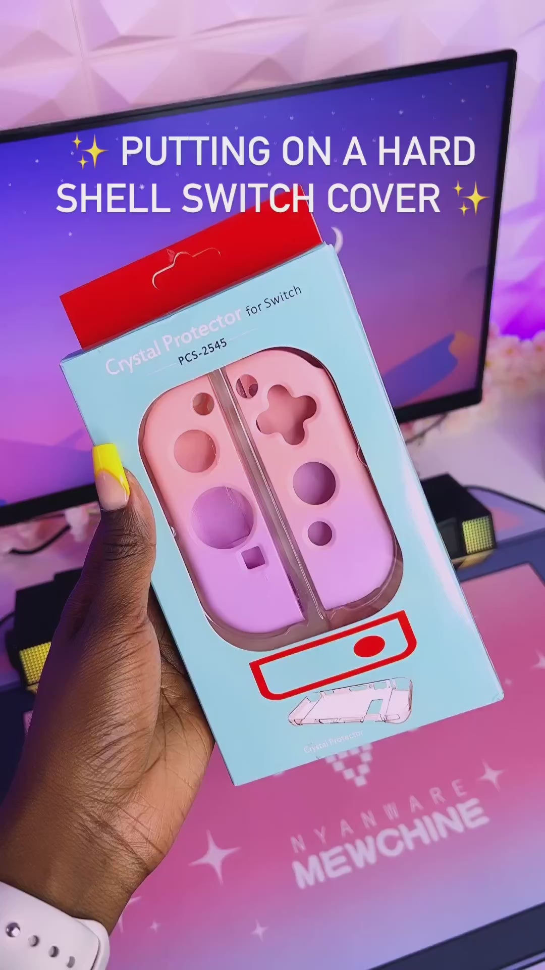 nintendo switch oled protective case