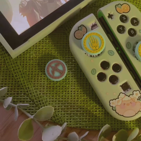 nintendo switch thumb grip caps zelda