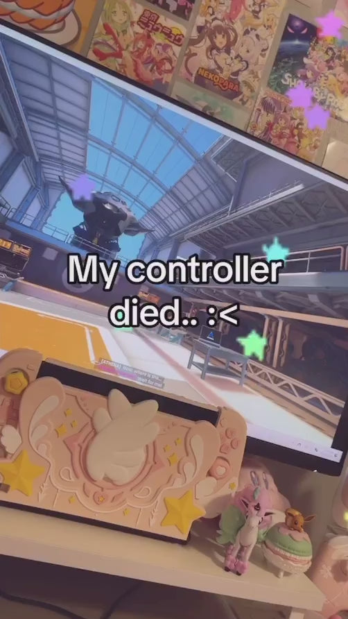 nintendo switch oled joy con charger dock