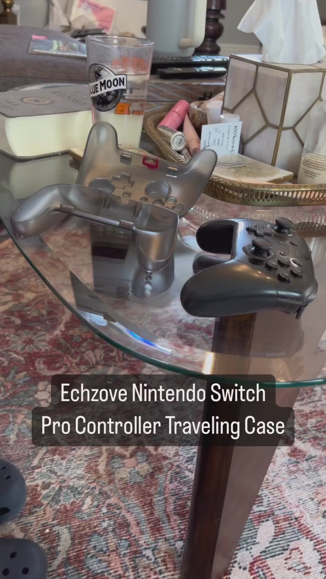 nintendo switch pro controller storage case
