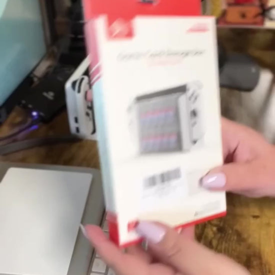 nintendo switch oled clear game case