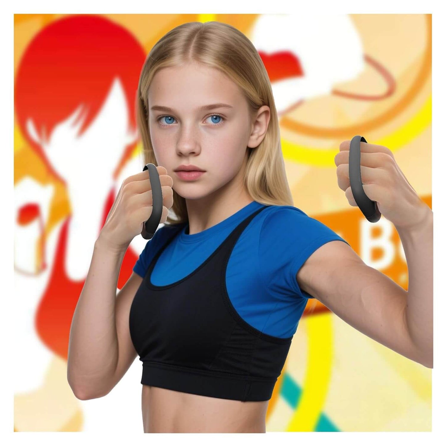 ECHZOVE Switch 2 Boxing Grips for Fighting Games–Ergonomic Handle for Better Control & Comfort, Perfect for Switch 2 Boxing Games, Must-Have Switch 2 Accessories for ARMS & More, Secure Fit for Joy-Con Controllers(Black)