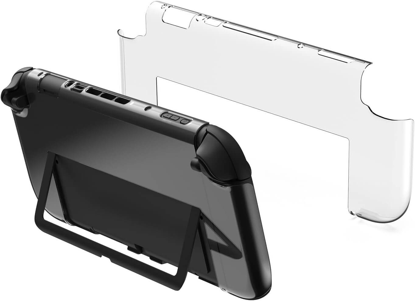 Switch 2 Case – Crystal Clear Switch 2 Protective Case with Shockproof Hard Shell