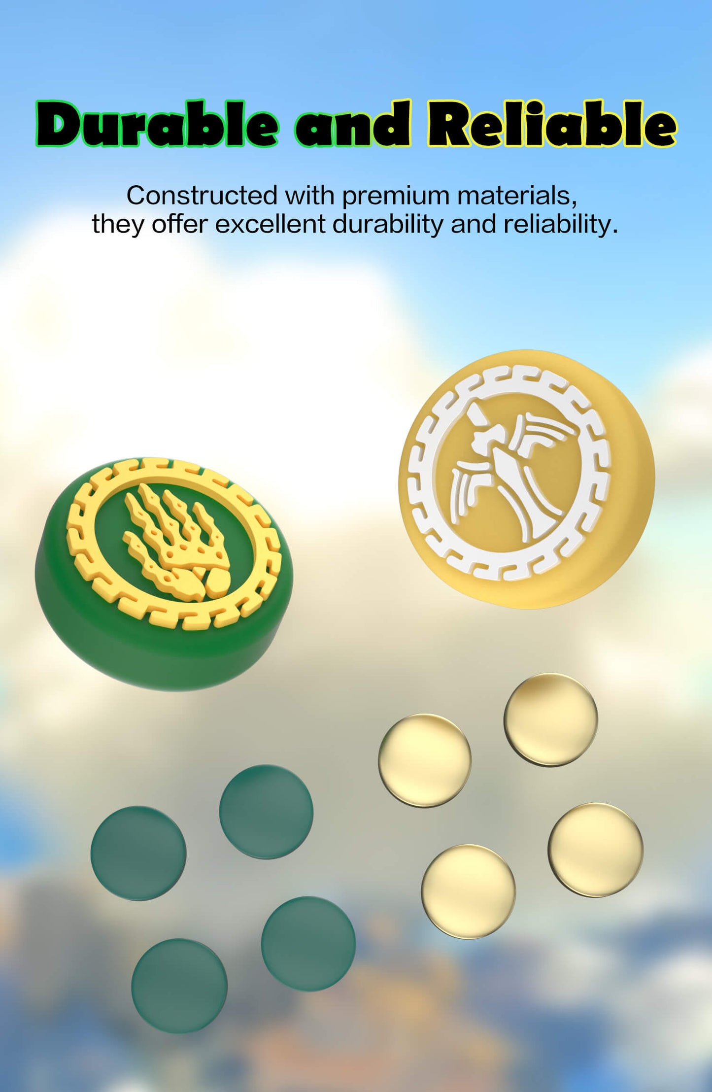 Soft Silicone Joystick Cover and Switch Button Caps for Switch OLED