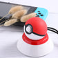 Stand for Poke Ball Plus, Accessories Kit Holder Docking Station for Poke Ball Plus with 2.8ft Fast USB-C Charger Cord - ECHZOVE