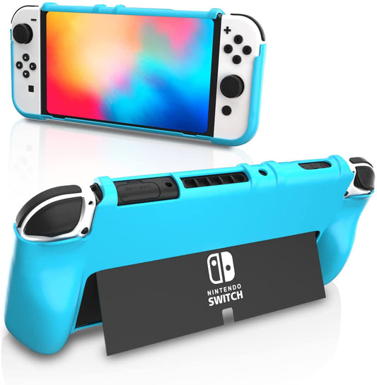 nintendo switch oled blue case