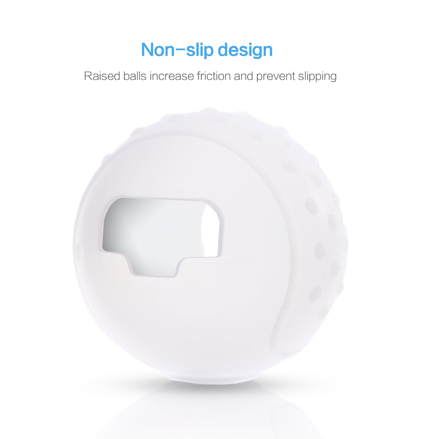 Silicone Grip Case for Poke Ball Plus Controller, Accessories Rubber Skin Protective Cover Case Compatible with Pokemon Lets Go Pikachu Lets Go Eevee Poke Ball Plus - ECHZOVE