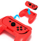 Grip Kit for Nintendo Switch Joy Con Controller, Nintendo Switch Accessories Joy Con Grip - BlueRed (2 Pack) - ECHZOVE