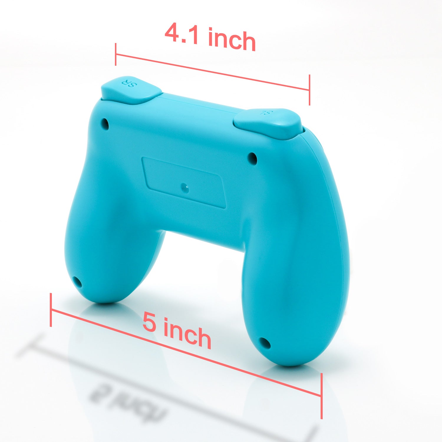Grip Kit for Nintendo Switch Joy Con Controller, Nintendo Switch Accessories Joy Con Grip - BlueRed (2 Pack) - ECHZOVE