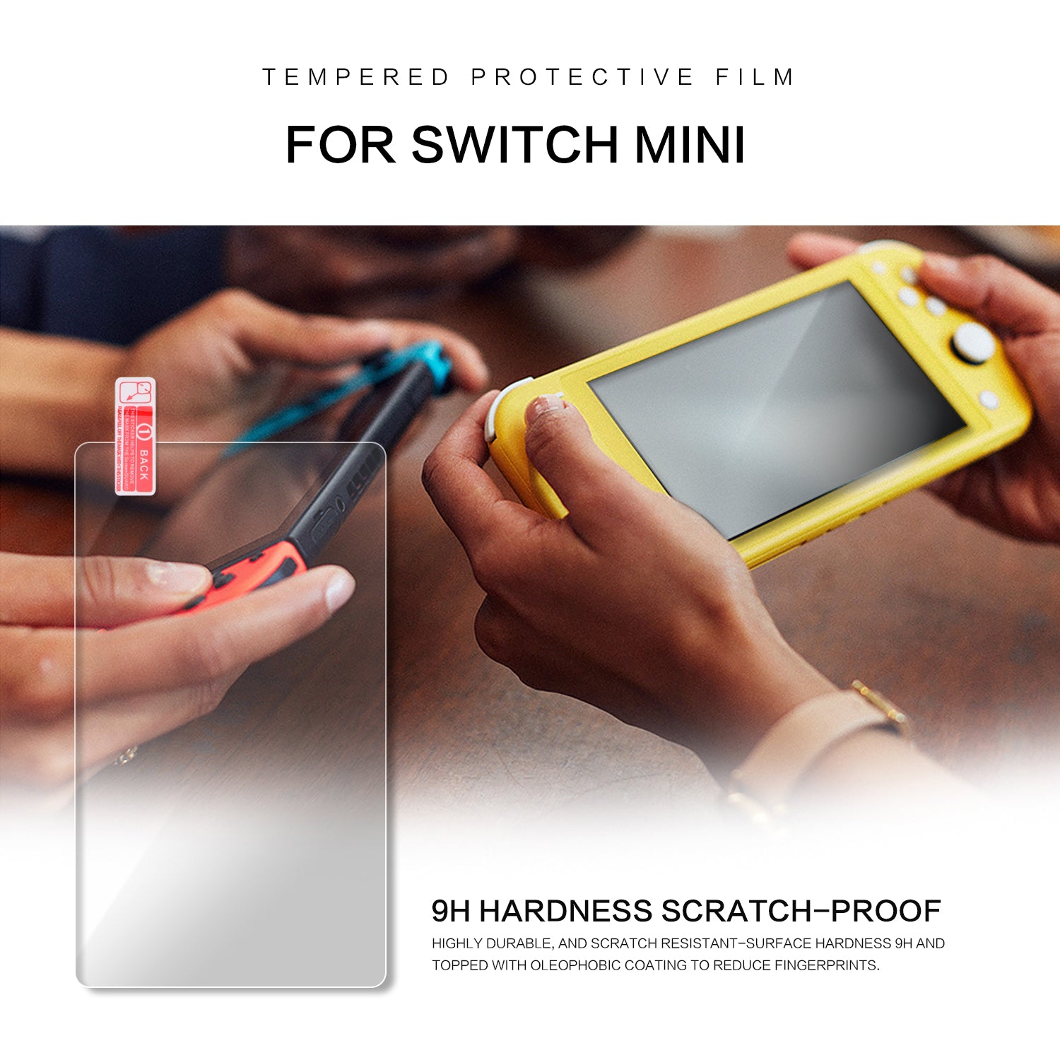 Tempered Glass Screen Protector for Nintendo Switch Lite (1-Pack) - ECHZOVE
