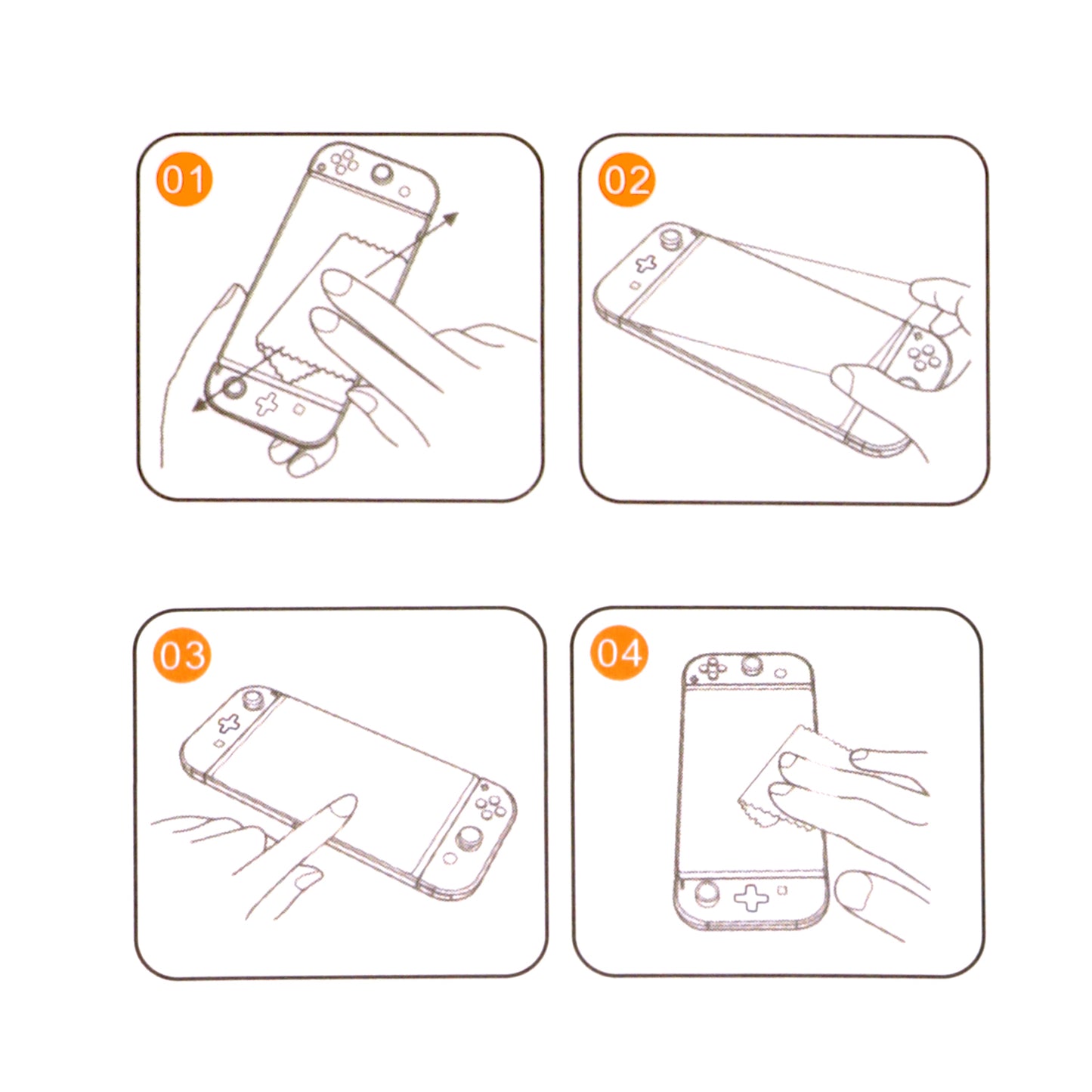 Tempered Glass Screen Protector for Nintendo Switch Lite (1-Pack) - ECHZOVE