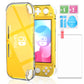Protective Case for Nintendo Switch Lite, Hard Clear Case for Nintendo Switch Lite with Screen Protector - ECHZOVE