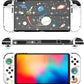 Switch OLED Protective Case,Hard PC Cover Compatible with Switch OLED Console and TPU Shell for Joy Con Controller with Tempered Glass Screen Protector and Thumb Grip Caps-Astronaut