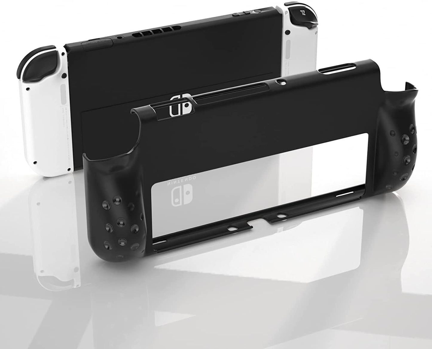 Switch OLED Protective Case, TPU Case Cover for Switch OLED Model - Black