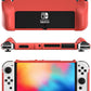 nintendo switch oled red case