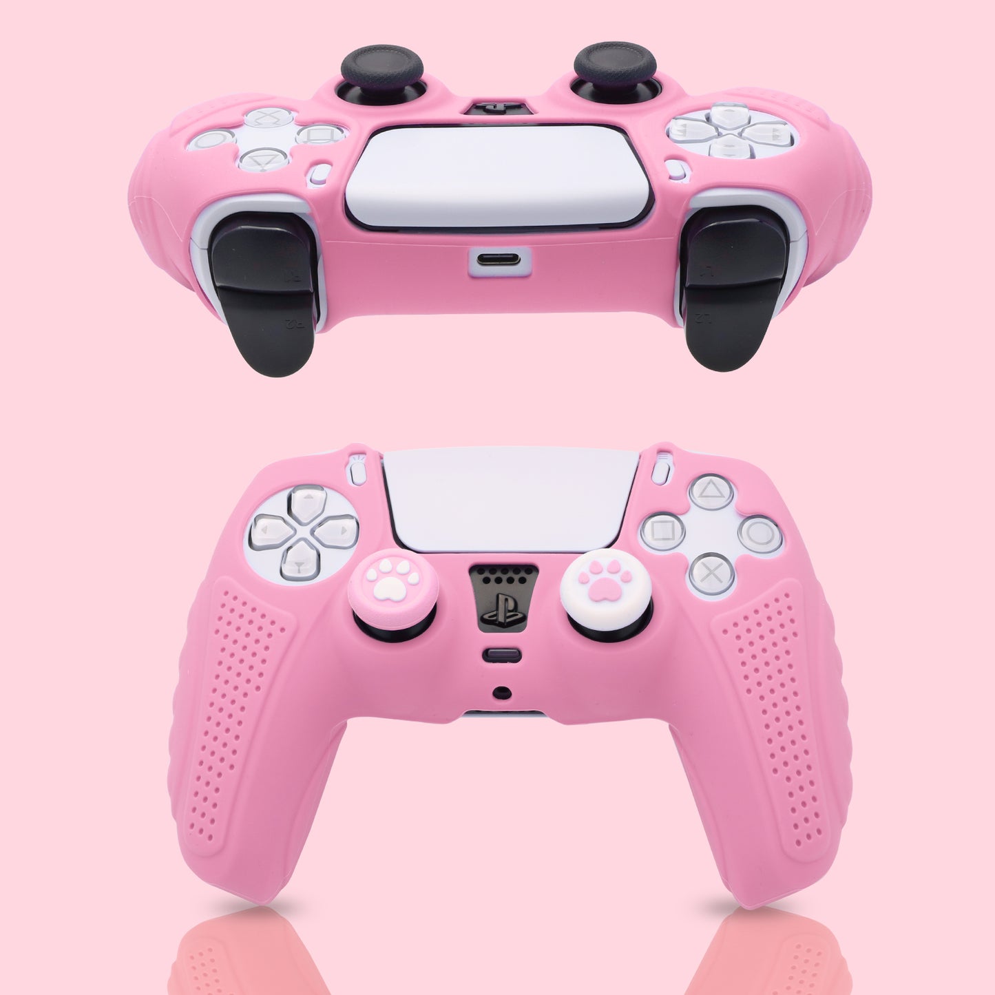 ps5 pink silicone case