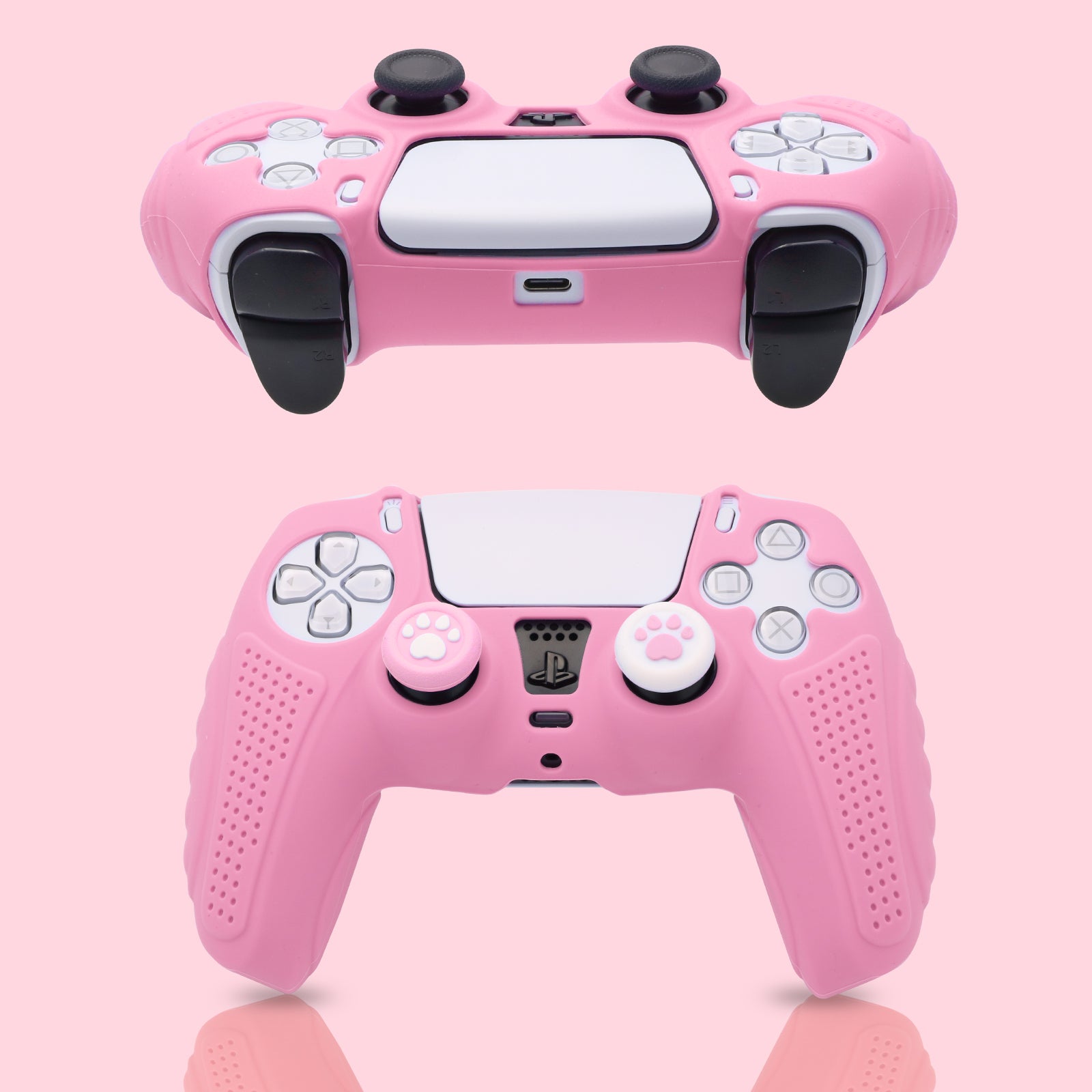 ps5 pink silicone case