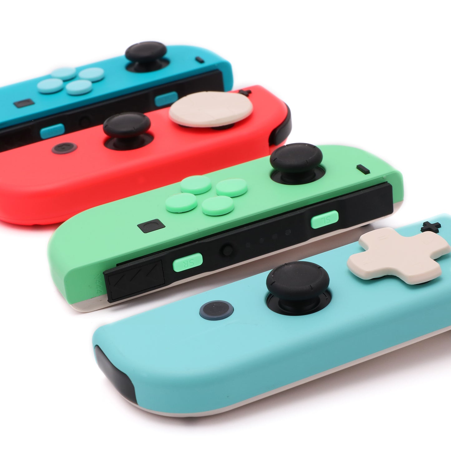 Switch Button Cap Set, Switch Dpad and Switch Button Caps for Animal Crossing Switch - ECHZOVE