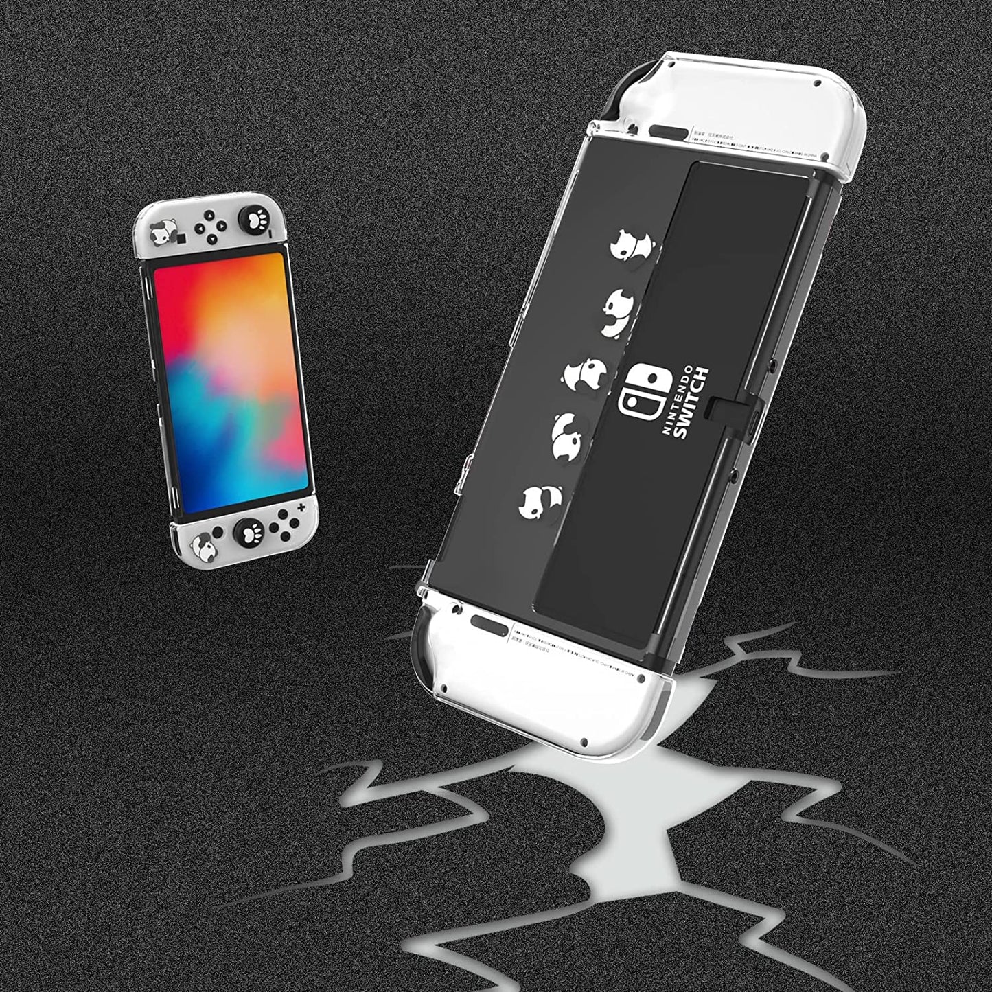 nintendo switch oled hard shell case