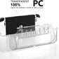 Switch OLED Case Protector, Switch OLED Protective Cover with 6 Game Card Slots - Clear