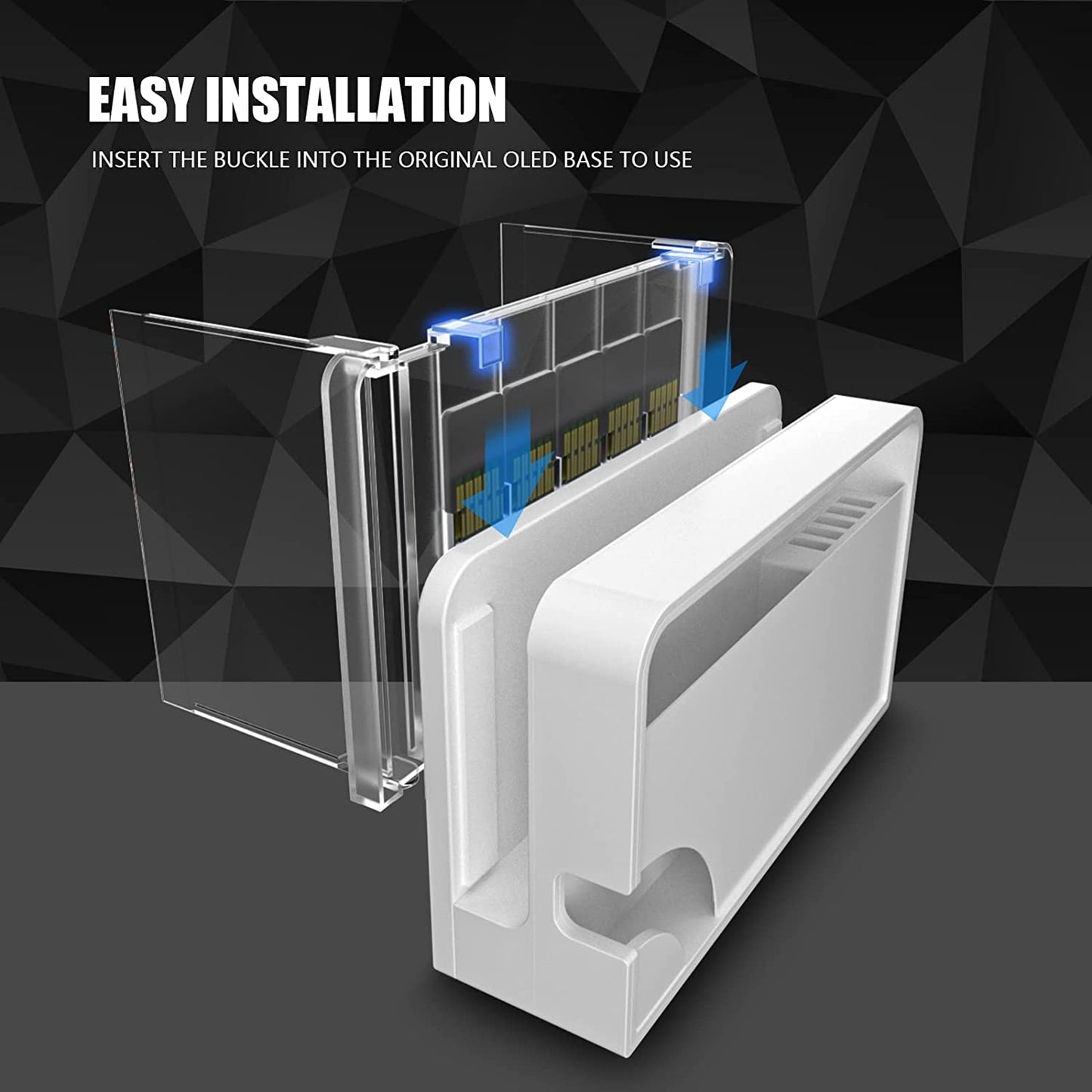 Game Card Case for Switch OLED Docking Station