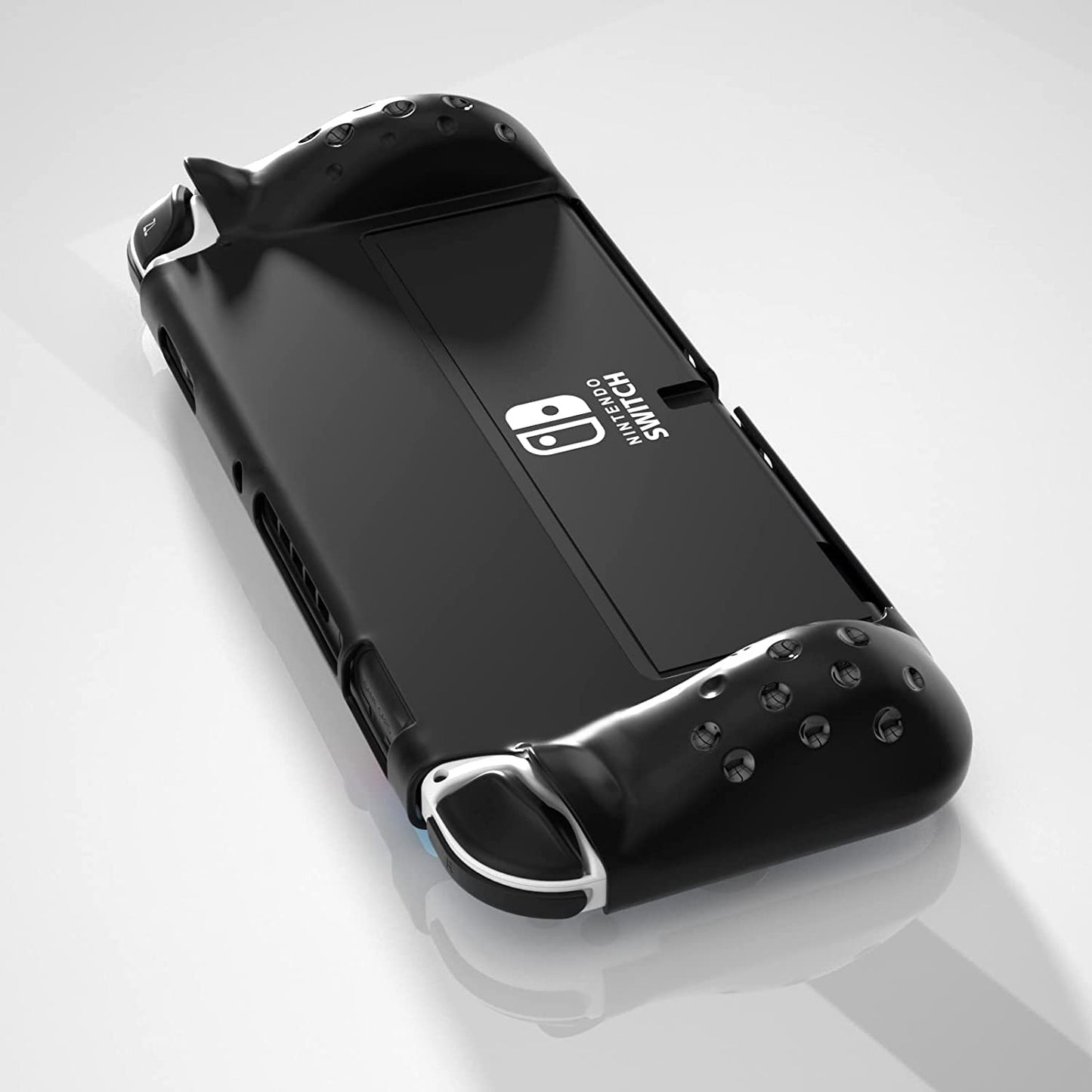 Switch OLED Protective Case, TPU Case Cover for Switch OLED Model - Black