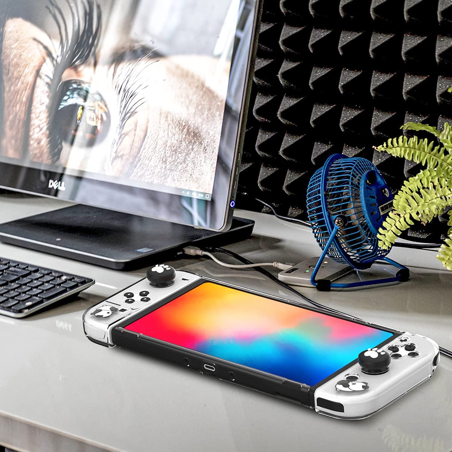 nintendo switch oled protector case