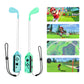Switch Golf Rod Compatible for Nintendo Switch Mario Golf:Super Rush Game,Golf Games Handgrip Accessories for Nintendo Switch Joycons - Animal Crossing New Horizons Theme - ECHZOVE