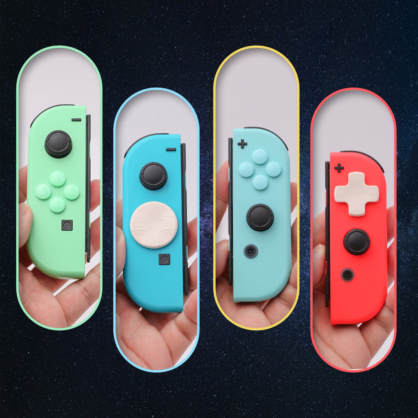Switch Button Cap Set, Switch Dpad and Switch Button Caps for Animal Crossing Switch - ECHZOVE