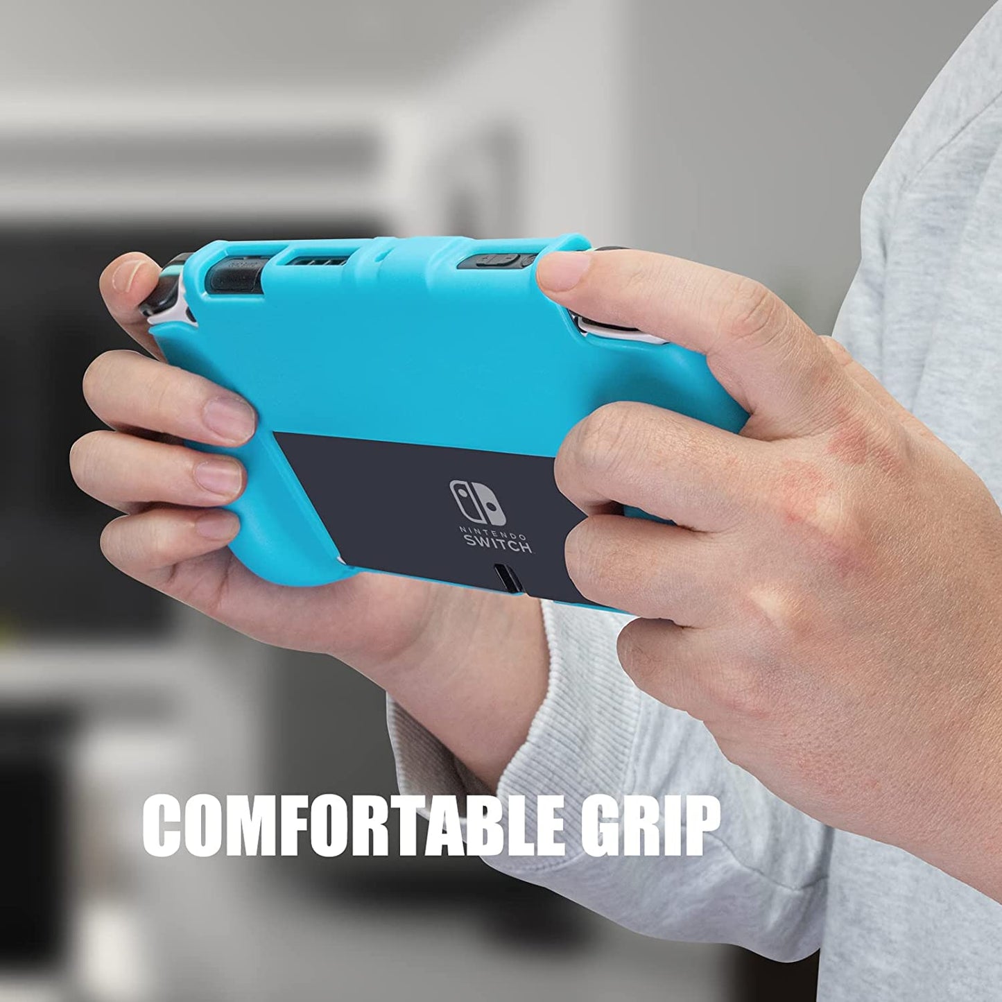 nintendo switch OLED case with grips