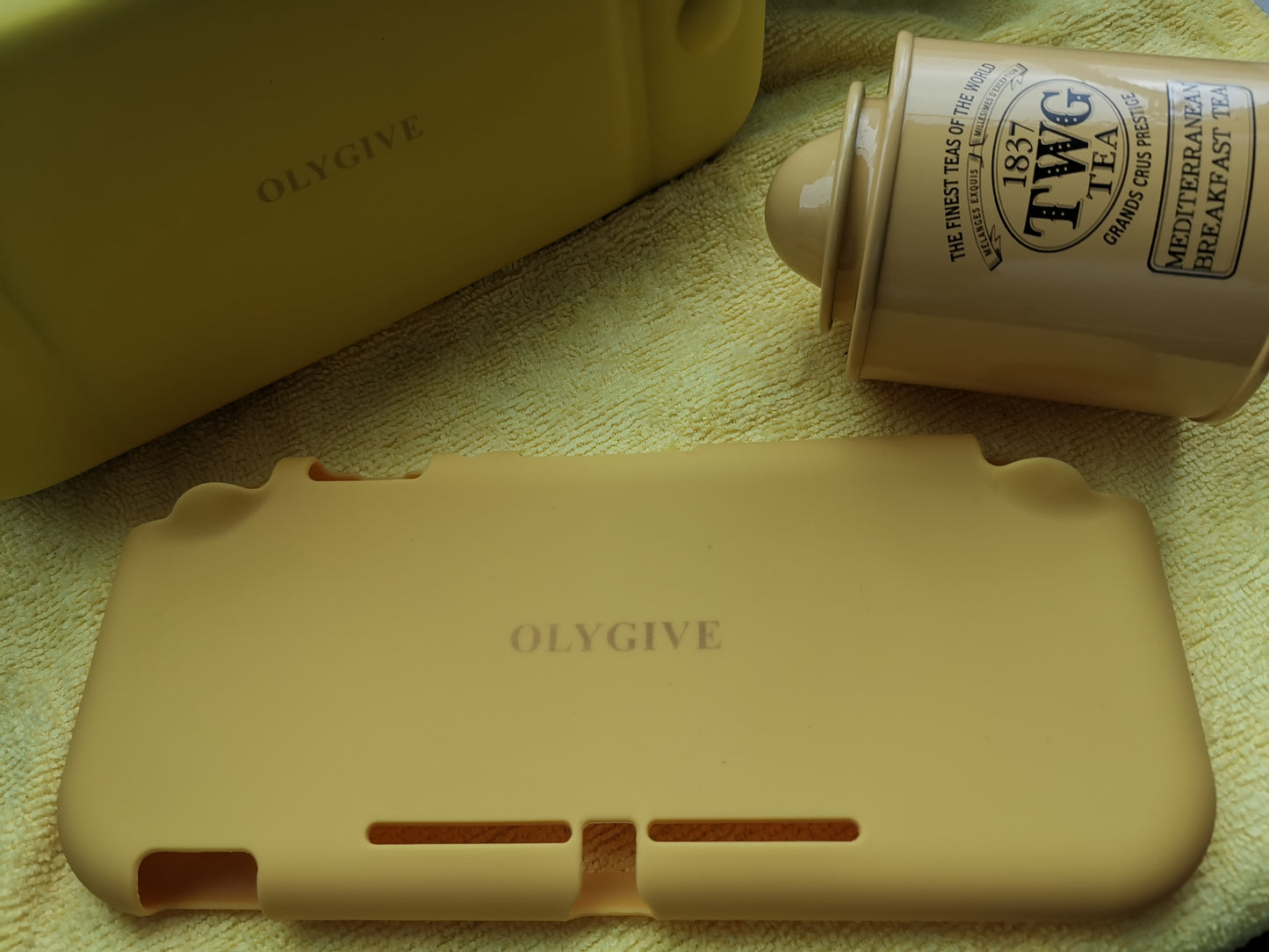 OLYGIVE Silicone Case for Nintendo Switch Lite - Yellow - ECHZOVE