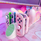 Charging Dock for Nintendo Switch, Charging Station for Nintendo Switch Joy Cons and Nintendo Switch Pro Controllers with LED Indicator - Animal Crossing New Horizons Theme - ECHZOVE